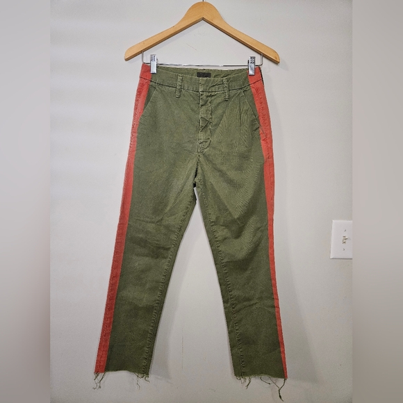 MOTHER Denim Shaker Prep Fray In Killing Time Size 25 - Picture 4 of 11